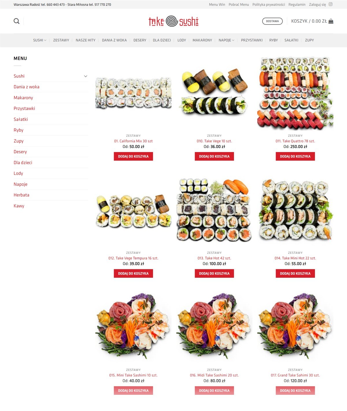 Tworzenie Sklepu Internetowego. Restauracja. Sprzedaż Sushi tworzenie sklepu internetowego,tworzenie sklepu wordpress,tworzenie sklepu woocommerce Tworzenie Sklepu Internetowego Sprzedaz Jedzenia Restauracja Sushi Webpanda webpanda
